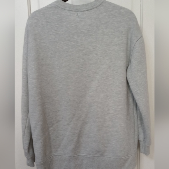 VTG NWOT DANSKIN Oversized Cotton Sweatshirt With Kangaroo Pocket. SZ L - Picture 6 of 7